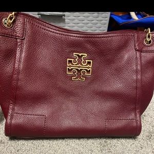 Burgundy Tory Burch